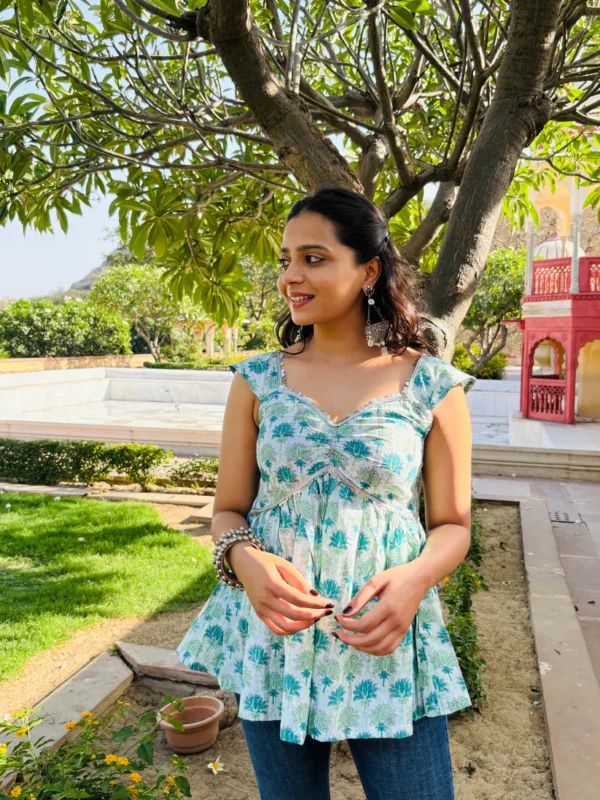 Jodha Peplum Kurti – A Jaipur Dream