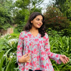 Noorika Full Sleeves Peplum Top